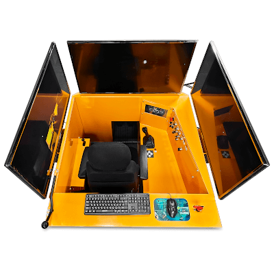 TR0078 Тренажер Forward погрузочно доставочной машины Atlas Copco Scooptram ST1030 5 - Underground Loader Simulator (ST1030 model)
